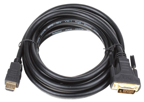 Хяналтын дэлгэцийг тоон телевизийн дээд хайрцагт холбохын тулд HDMI-оос адаптер кабель DVI-D-г худалдан авах хэрэгтэй