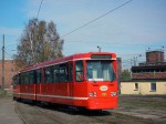 Привозимый из Германии универсал Duewag PT 8, инвентарный № 900, представляет собой подержанный трамвай, приобретенный компанией Tramwaje Śląskie SA
